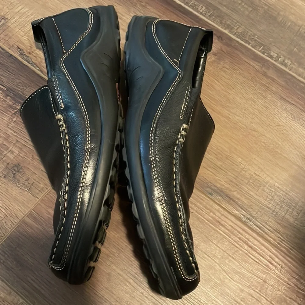 Cole Haan Mens Shoes‎ 8.5M Tucker Venetian Casual Slip On Loafer Black Leather